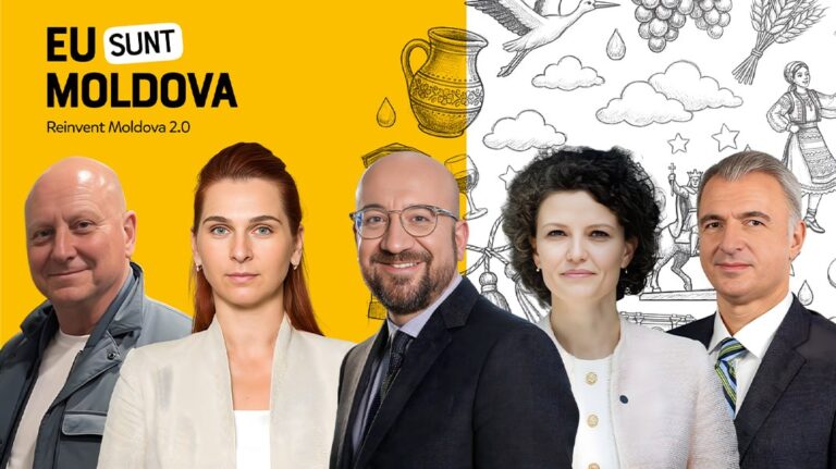 Chisinau is hosting Reinvent Moldova 2.0 today. Who are the speakers discussing the country’s European future