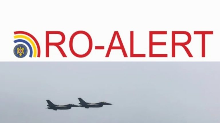 RO-Alert messages in Tulcea County: drones detected near Romanian airspace