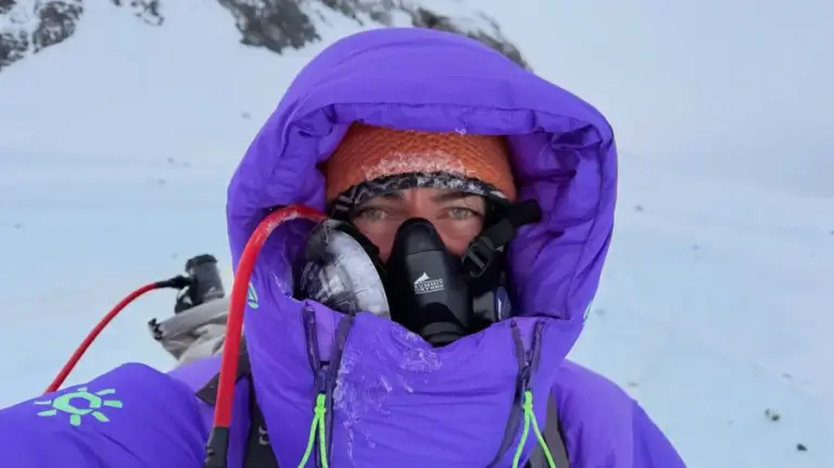 The Moldovan flag is flying on Everest once again. Who is the woman behind this achievement?
