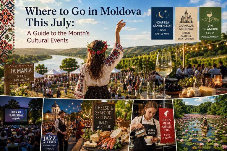Where to Go in Moldova This July: A Guide to the Month’s Cultural Events