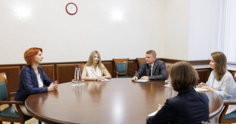 Moldovan president discusses media resilience and independent journalism support with IMS