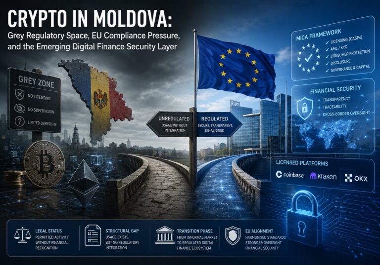 Crypto in Moldova: Grey Regulatory Space, EU Compliance Pressure, and the Emerging Digital Finance Security Layer