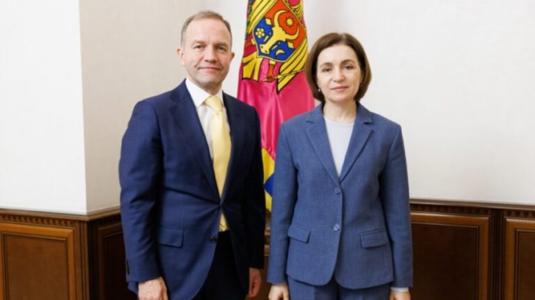 President Maia Sandu Meets Outgoing Head of the Council of Europe Office in Chisinau