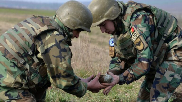 Military Engineers Destroy 13 WWII-Era Explosive Devices Across Moldova in July