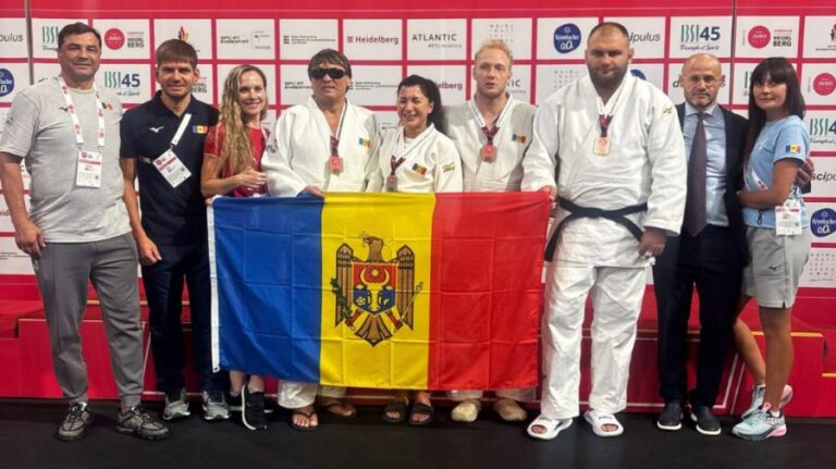 Moldovan Para-Judo Athletes Win Four Medals at European Championships