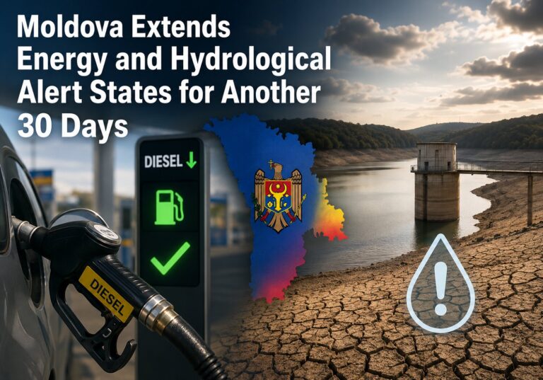 Moldova Extends Energy and Hydrological Alert States for Another 30 Days