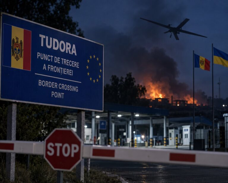 Two Killed in Drone Attack Near Moldova-Ukraine Border, Crossing Point Suspended