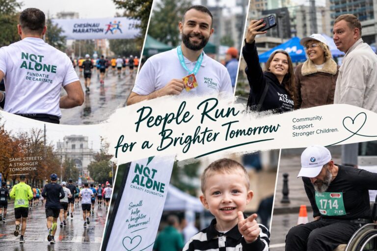 You Are Not Alone: Chisinau Marathon Brings People Together to Support Children Fighting Cancer