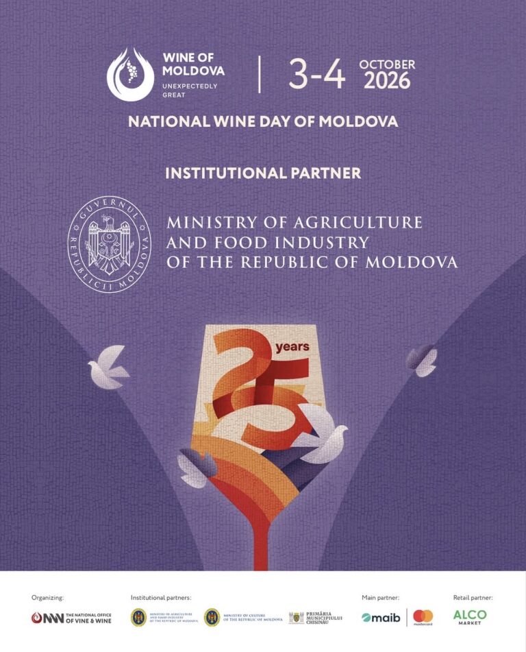 “United by Wine”: Moldova to Host 25th National Wine Day on October 3–4